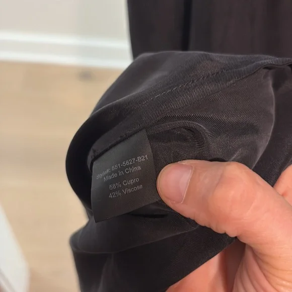 NWOT Jenni Kayne Rio Slip Dress in Black Sz L - Picture 6 of 8